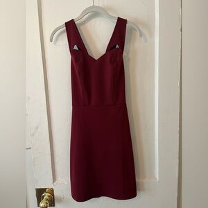 South Moon Under - Burgundy Dress